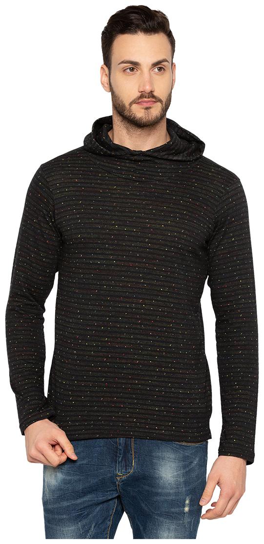 

Status Quo Men Black Slim fit Cotton Hood T-Shirt - Pack Of 1
