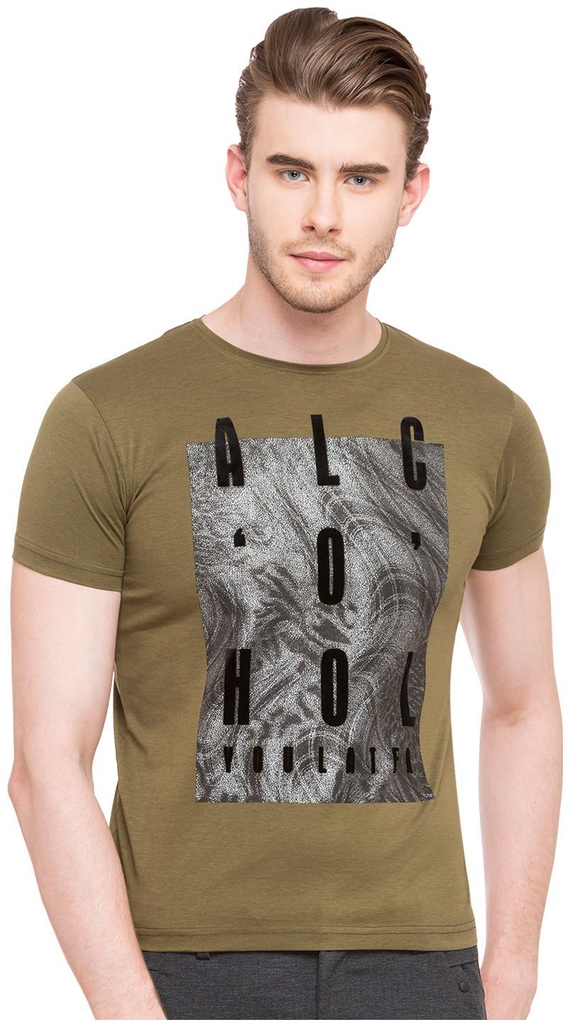 

Status Quo Men Green Slim fit Cotton Round neck T-Shirt - Pack Of 1