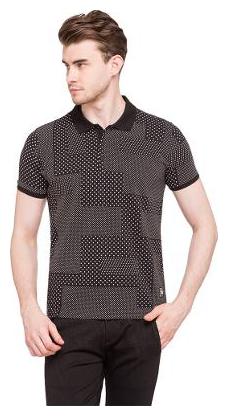 

Status Quo Men Black Regular fit Cotton Lycra Polo collar T-Shirt - Pack Of 1
