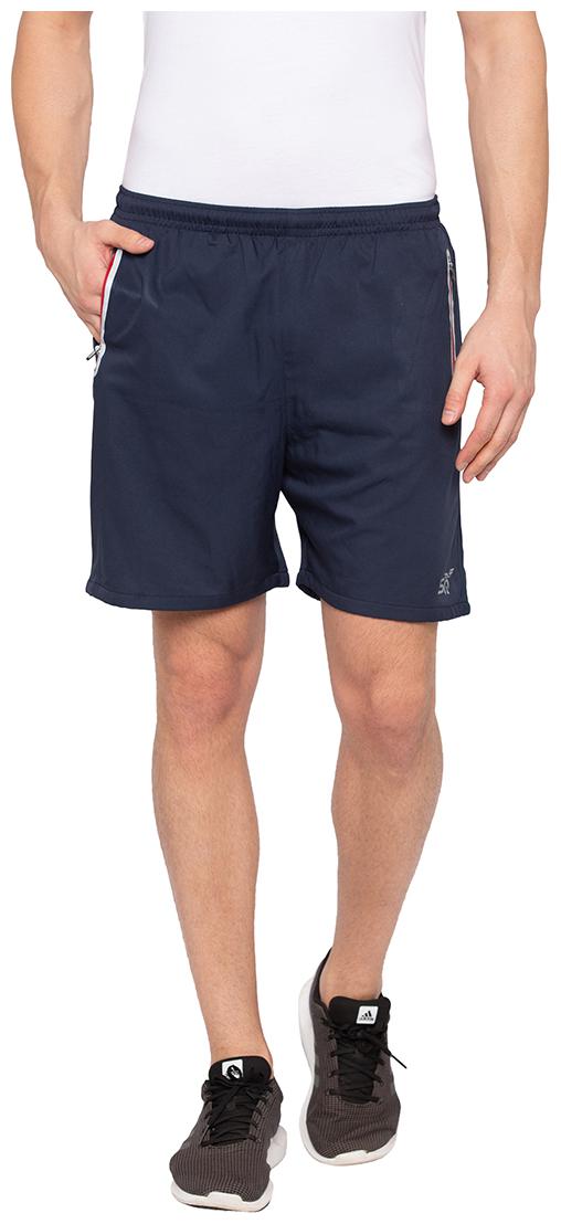 

Status Quo Mens Navy Blue Slim Fit Short