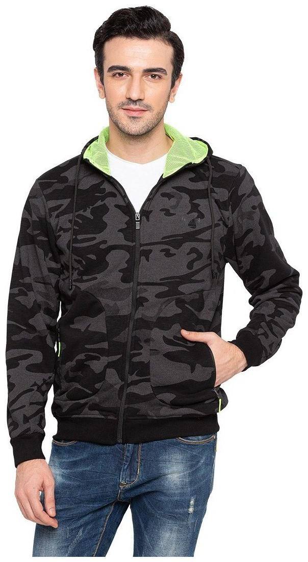 Status Quo Mens Black Slim Fit Sweatshirt