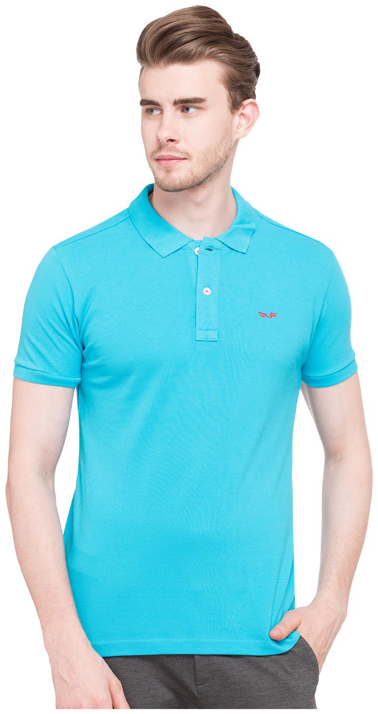 

Status Quo Men Blue Slim fit Cotton Polo collar T-Shirt - Pack Of 1