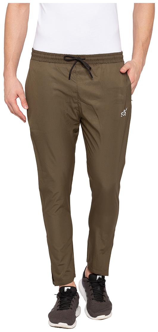 

Status Quo Mens Olive Green Slim Fit Track Pant
