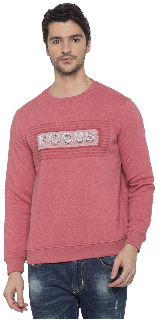 

Status Quo Men Pink Round neck Sweatshirt