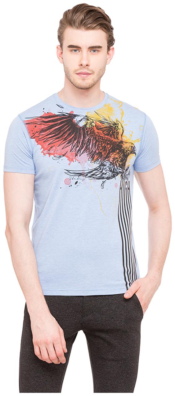 

Status Quo Men Blue Regular fit Cotton Round neck T-Shirt - Pack Of 1