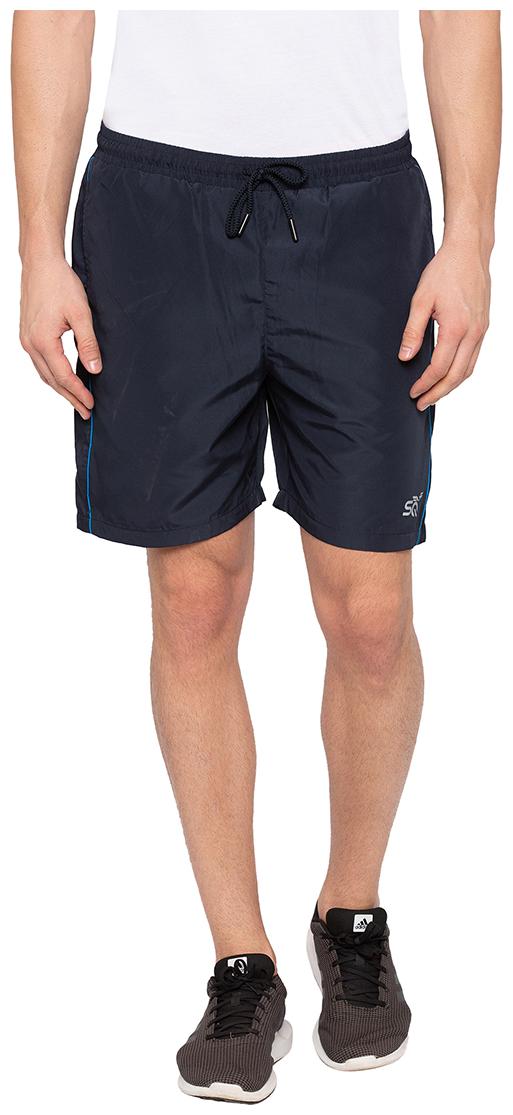 

Status Quo Mens Navy Blue Slim Fit Short