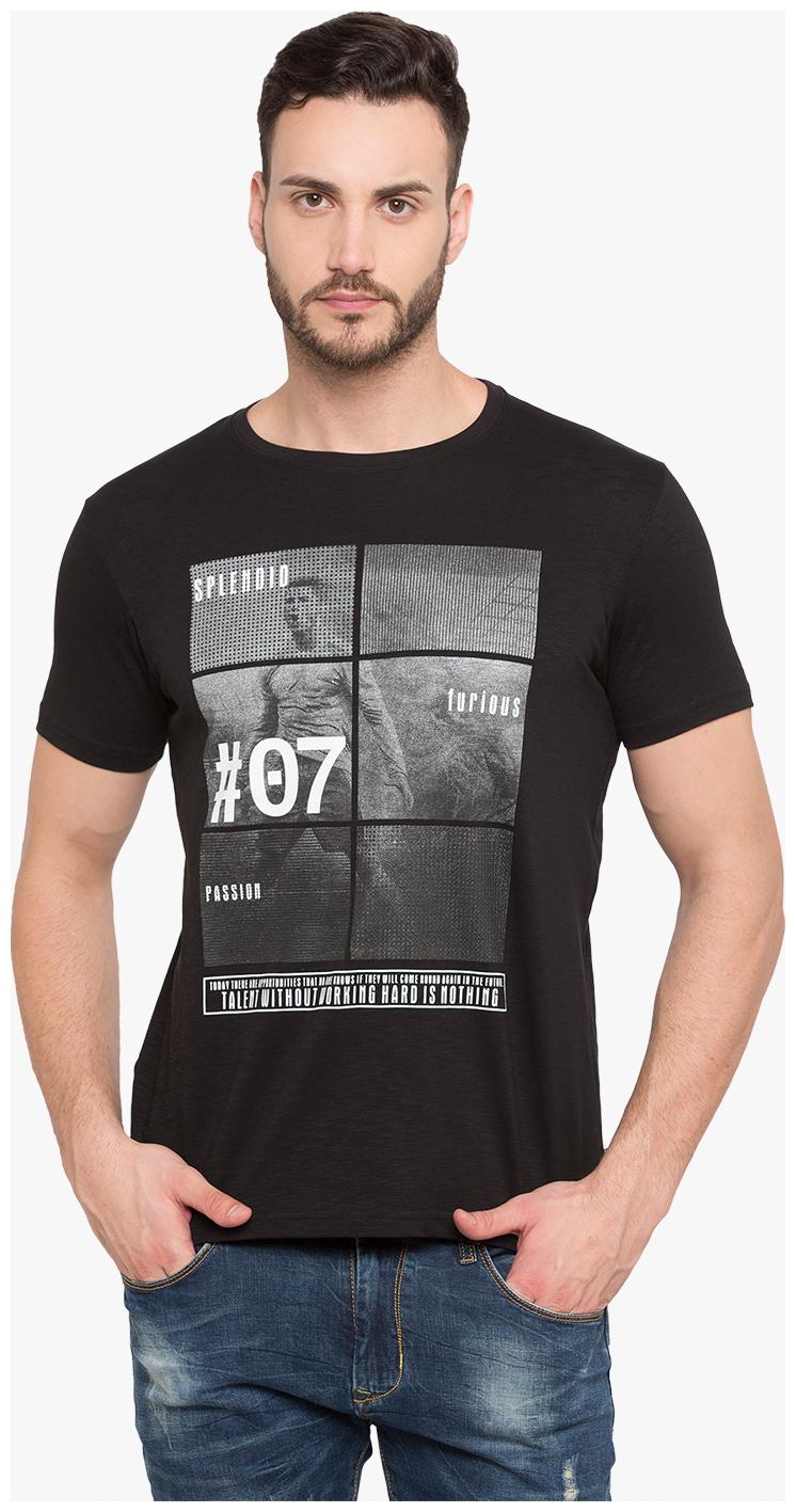 

Status Quo Mens Black Slim Fit Tshirt