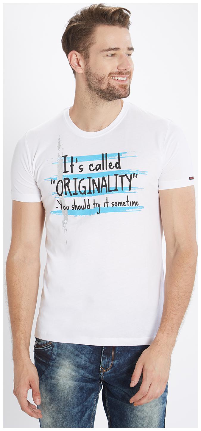 

Status Quo Men White Slim fit Cotton Round neck T-Shirt - Pack Of 1