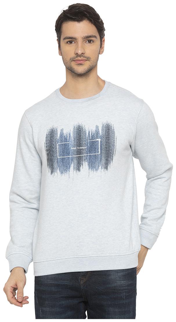 

Status Quo Men Blue Round neck Sweatshirt