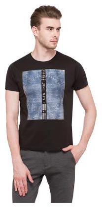 

Status Quo Men Black Regular fit Cotton Blend Round neck T-Shirt - Pack Of 1