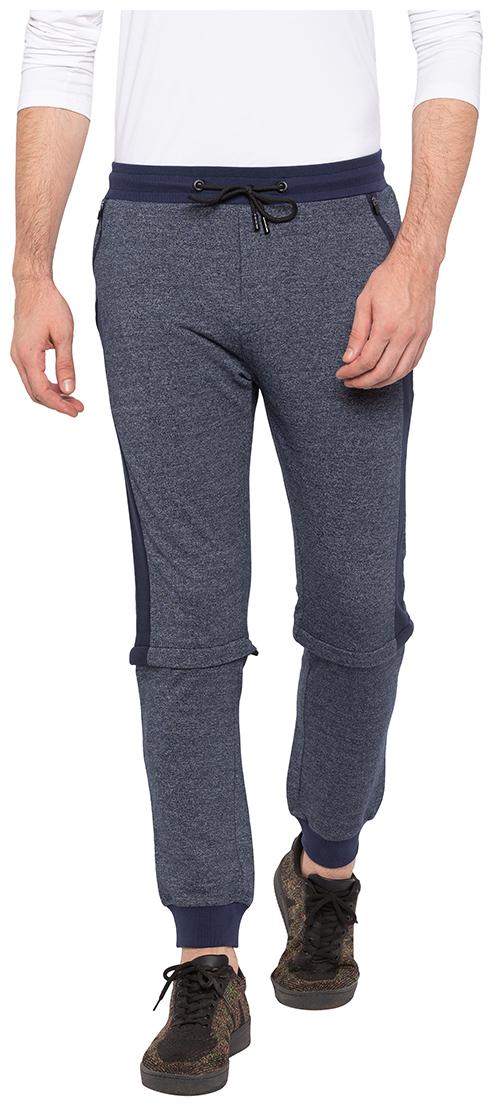 

Status Quo Mens Navy Blue Slim Fit Low Rise Joggers