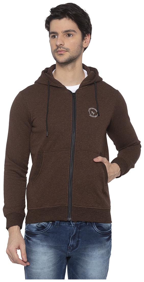 

Status Quo Men Brown Hooded Hoodie