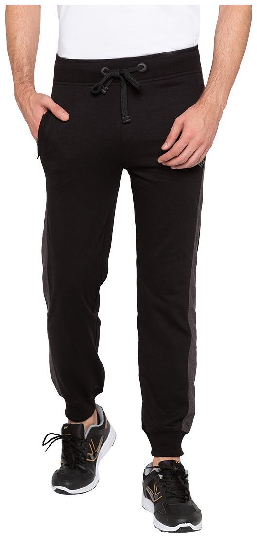 

Status Quo Men Black Solid Slim fit Track pants