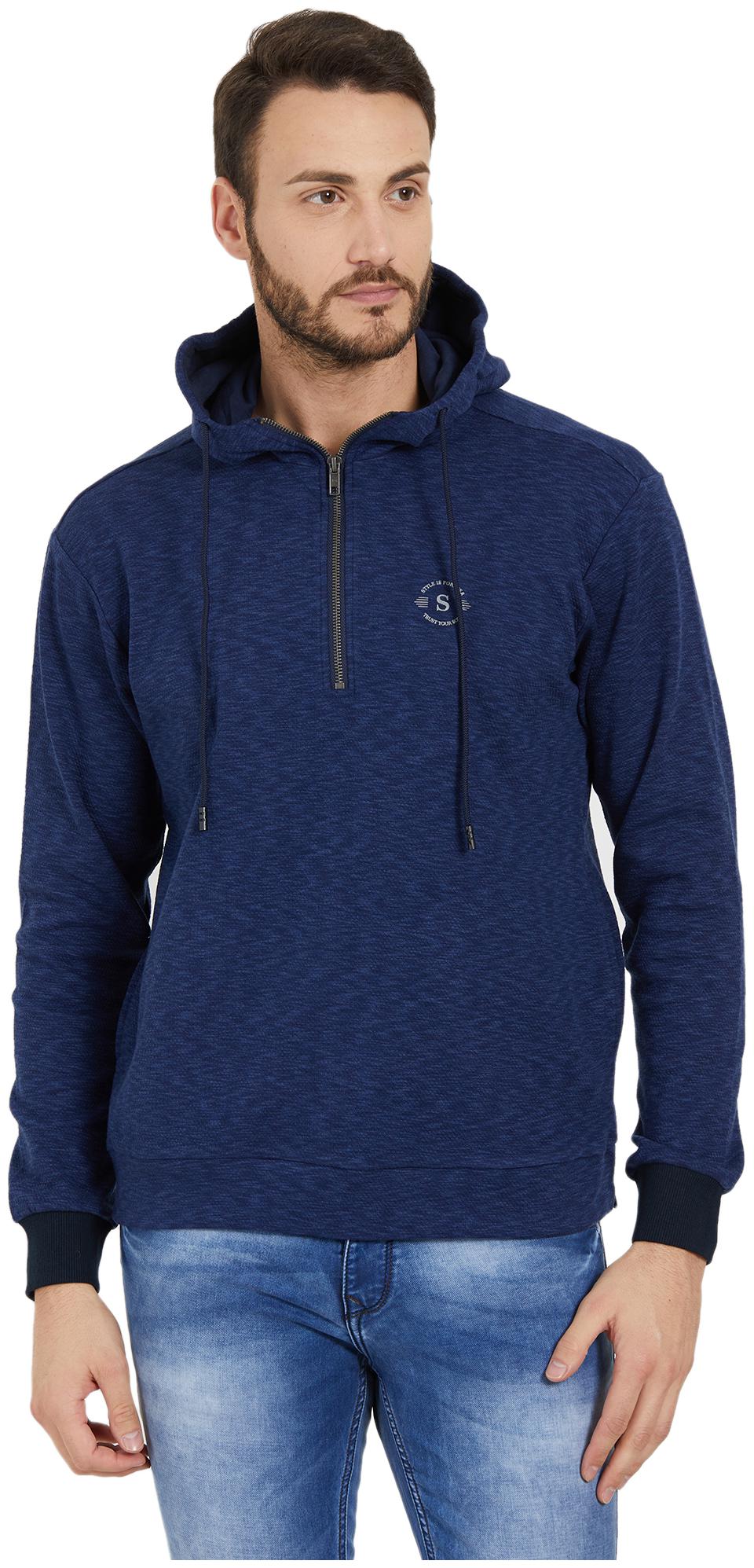

Status Quo Men Blue Hooded Hoodie