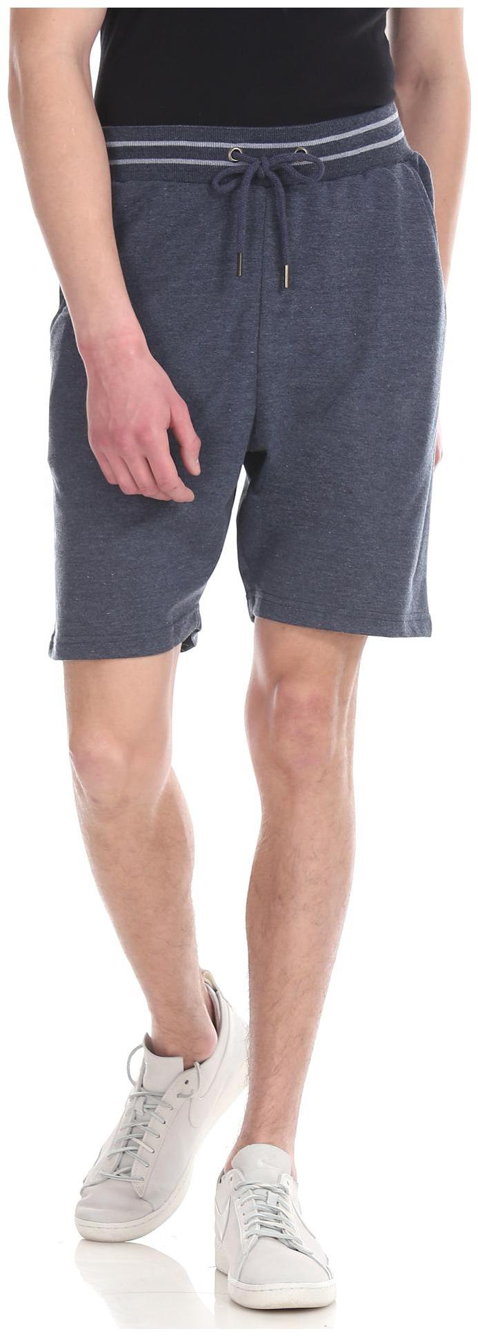 

Stripe Waist Heathered Shorts