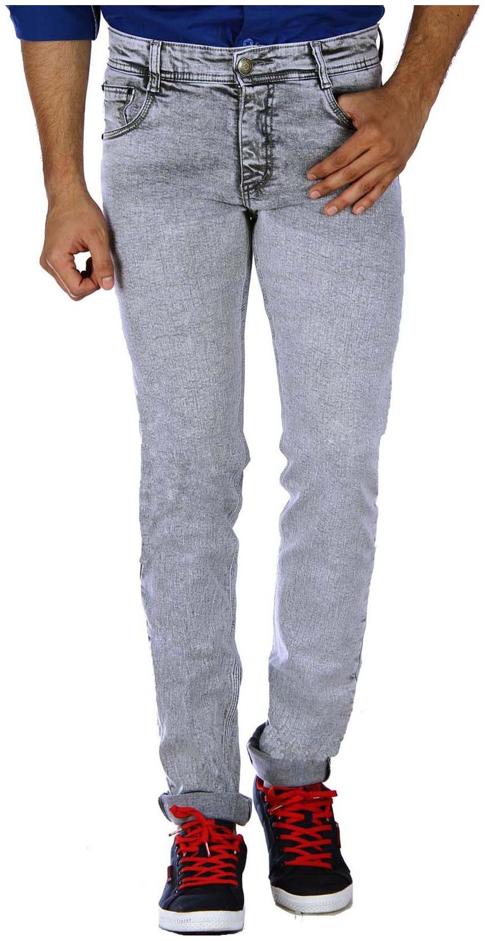 

Studio Nexx Men Grey Slim Fit Jeans