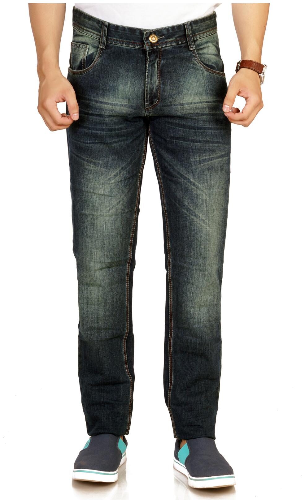 

Studio Nexx Men Green Slim Fit Jeans