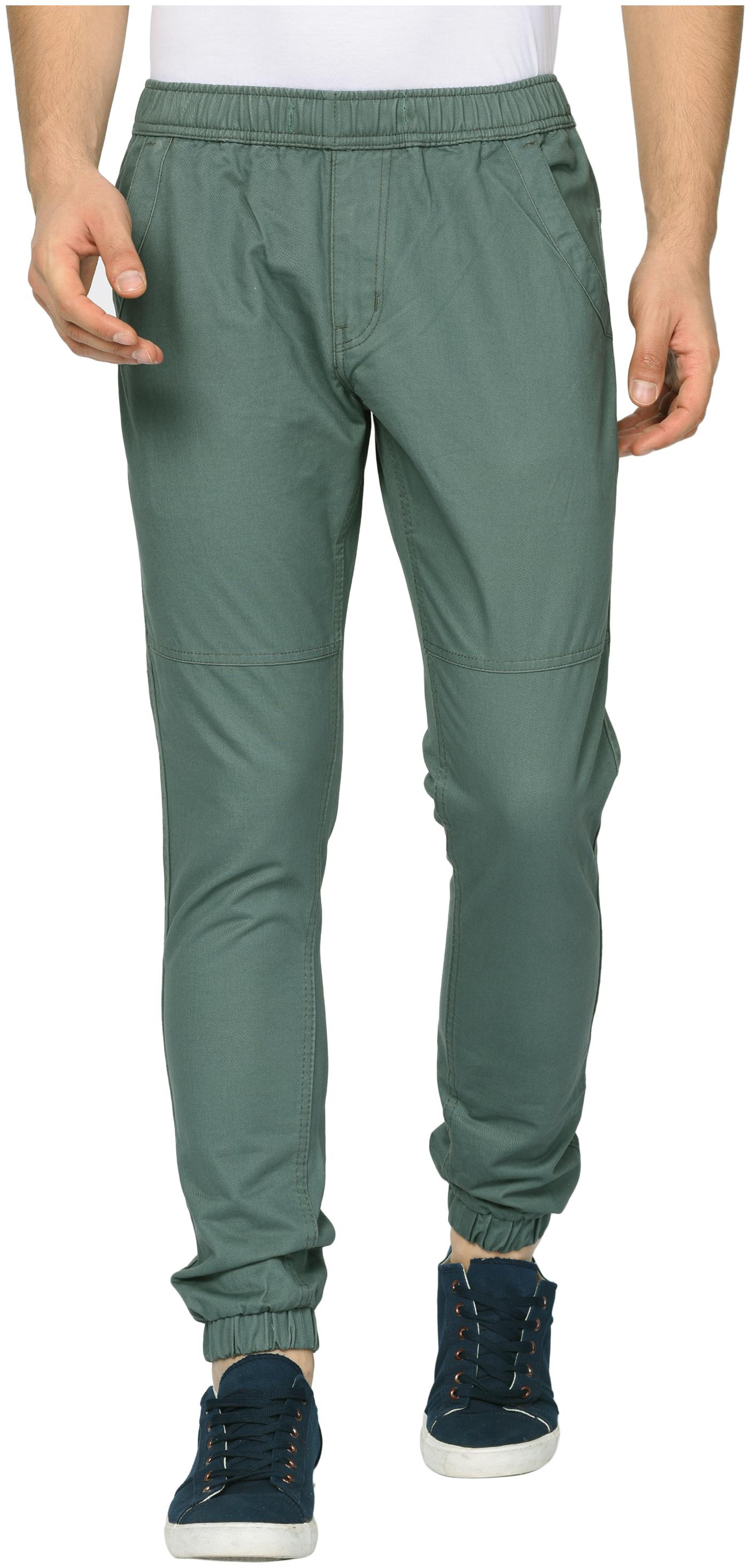 

Studio Nexx Men Green Solid Slim fit Joggers