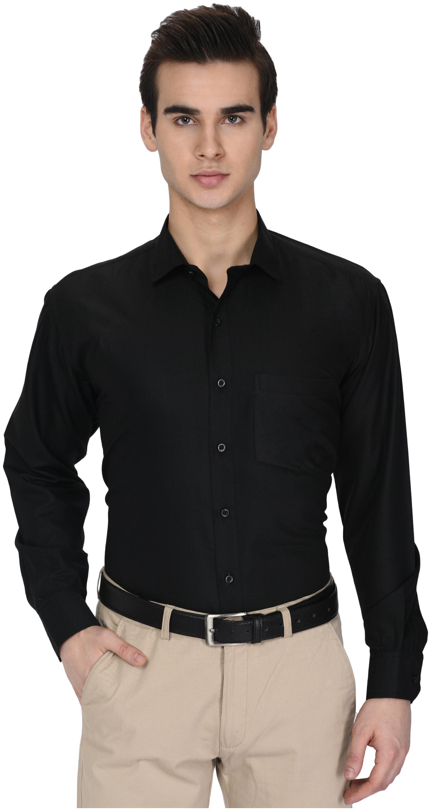 

Studio Nexx Men Slim fit Formal Shirt - Black