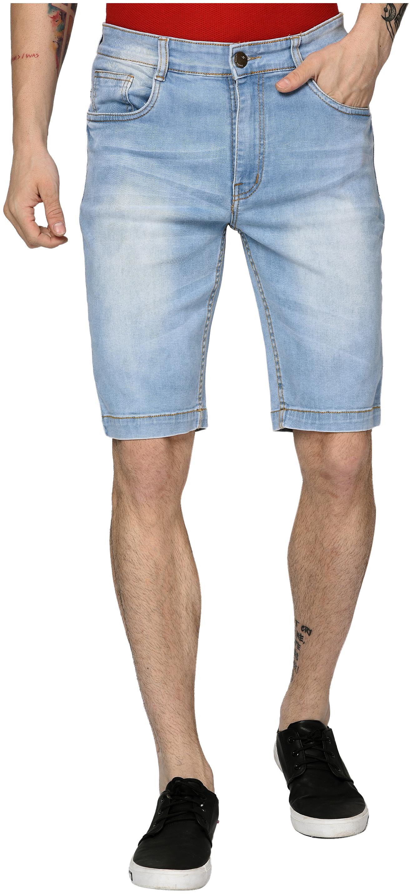 

Studio Nexx Men Blue Slim Fit Regular Shorts