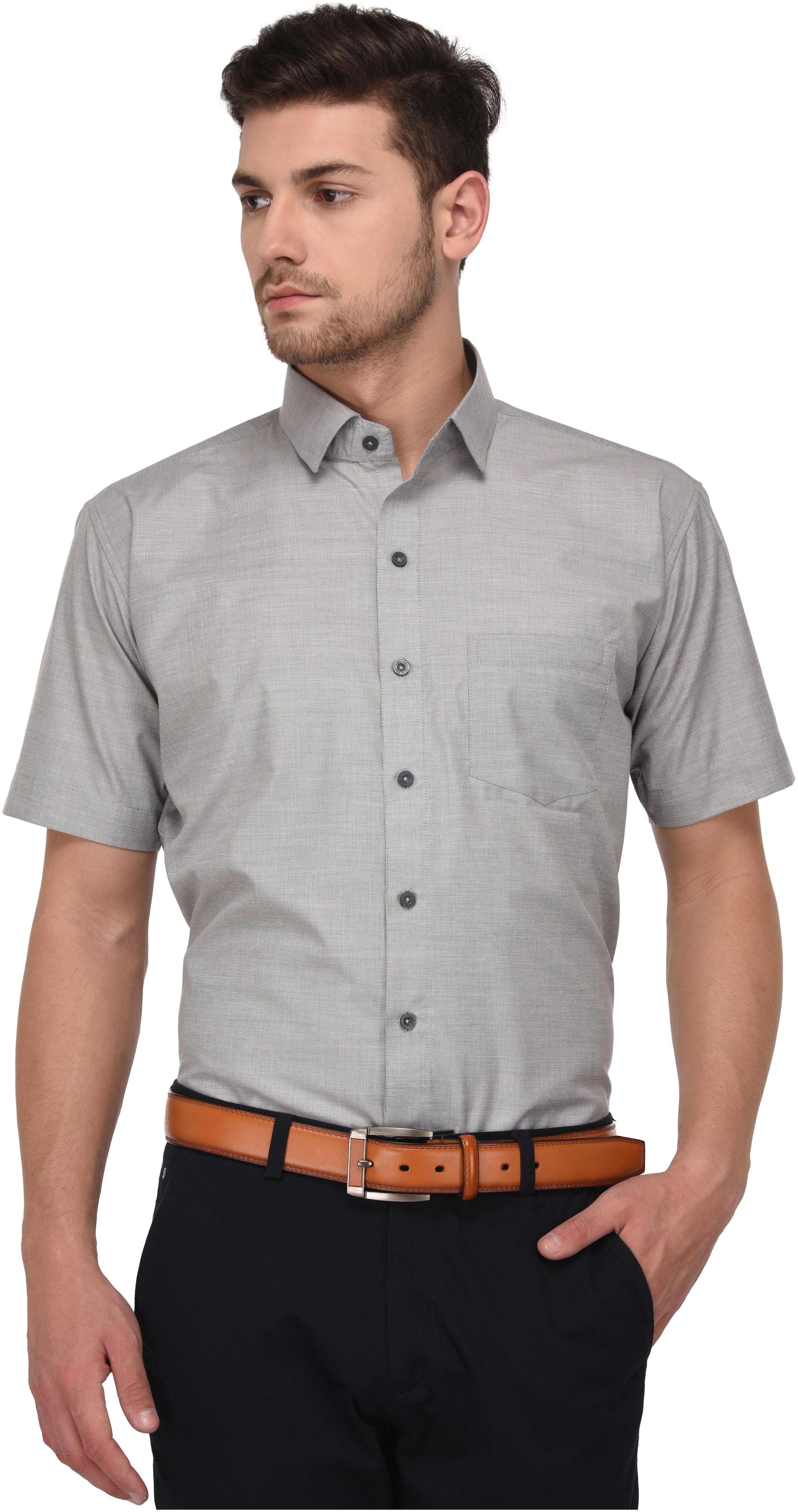 

Studio Nexx Men Slim fit Formal Shirt - Grey