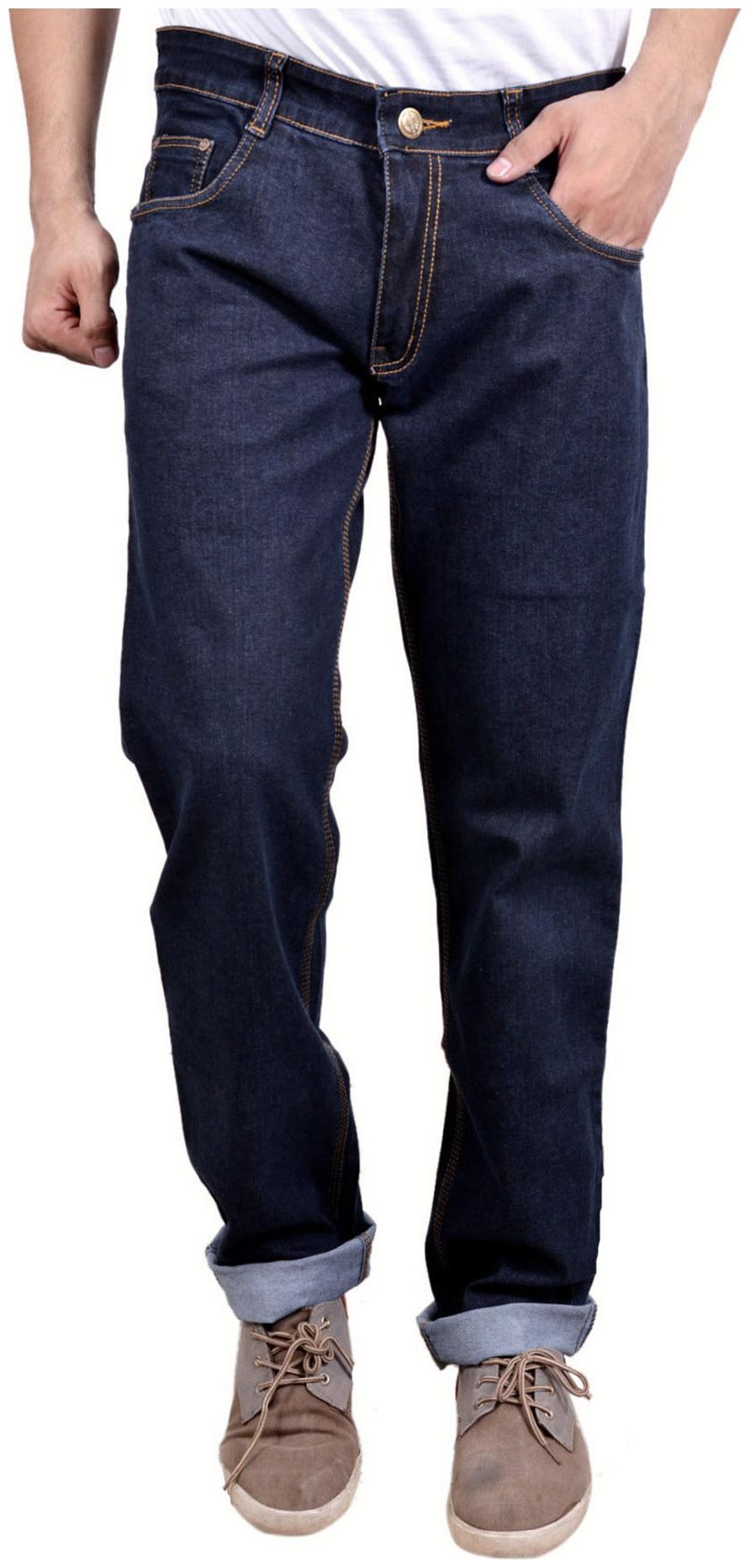

Studio Nexx Men Navy Blue Relaxed Fit Jeans