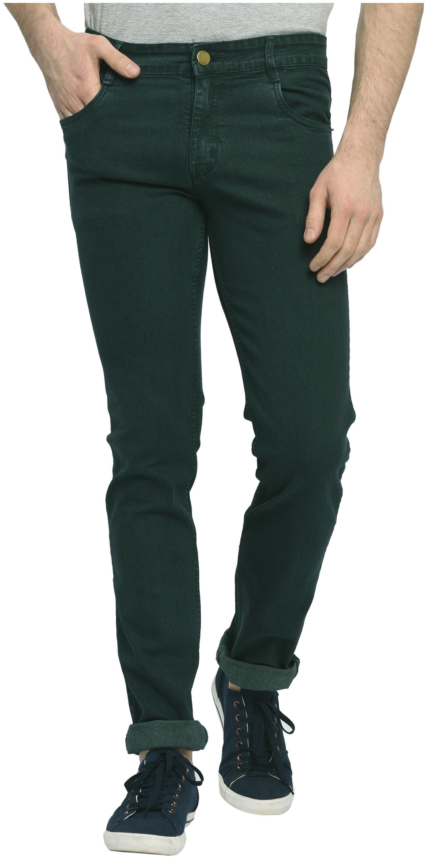 

Studio Nexx Men Green Regular Fit Jeans