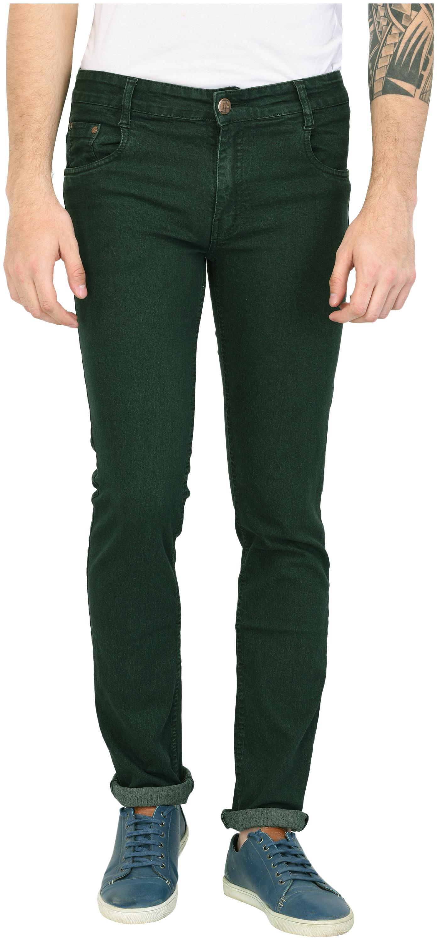 

Studio Nexx Men Green Regular Fit Jeans
