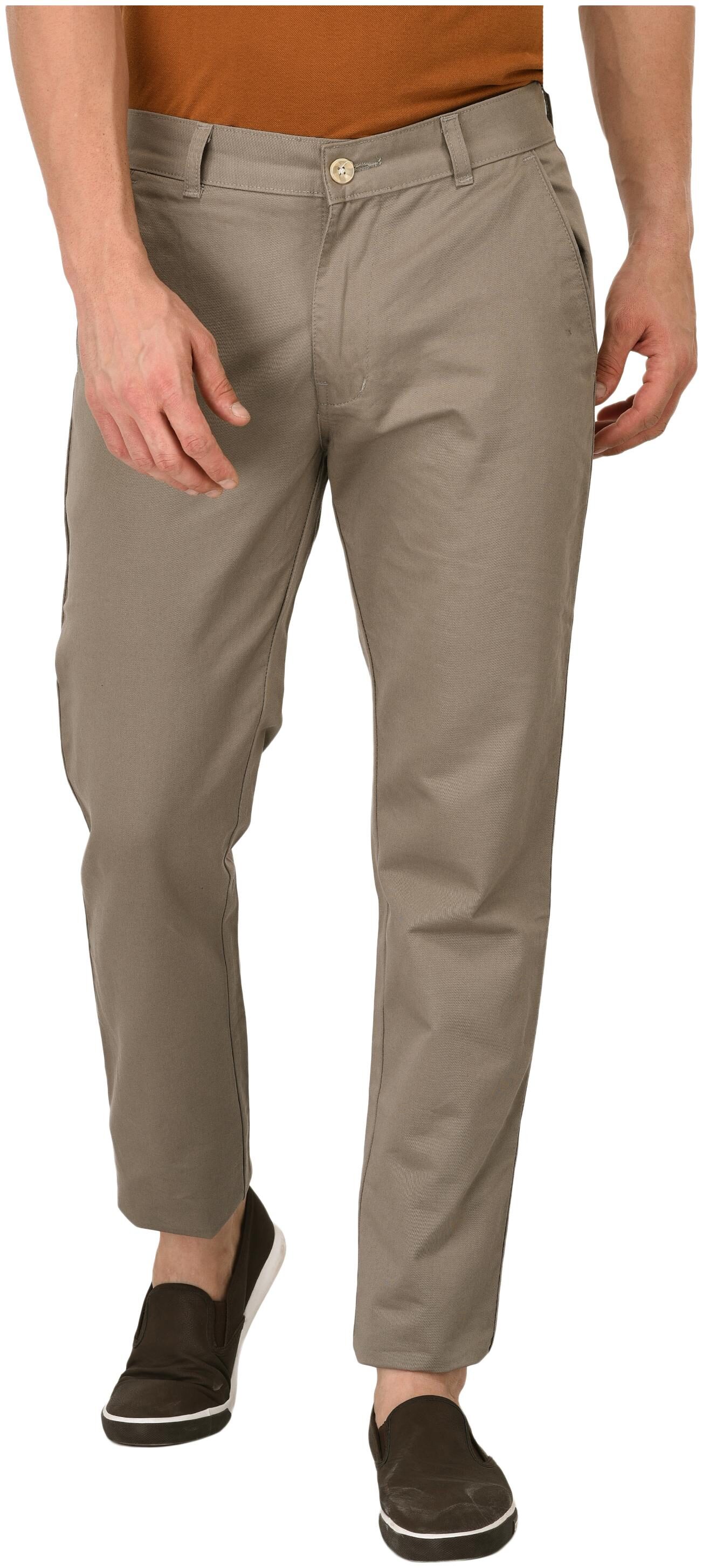 

Studio Nexx Men Grey Solid Regular fit Chinos