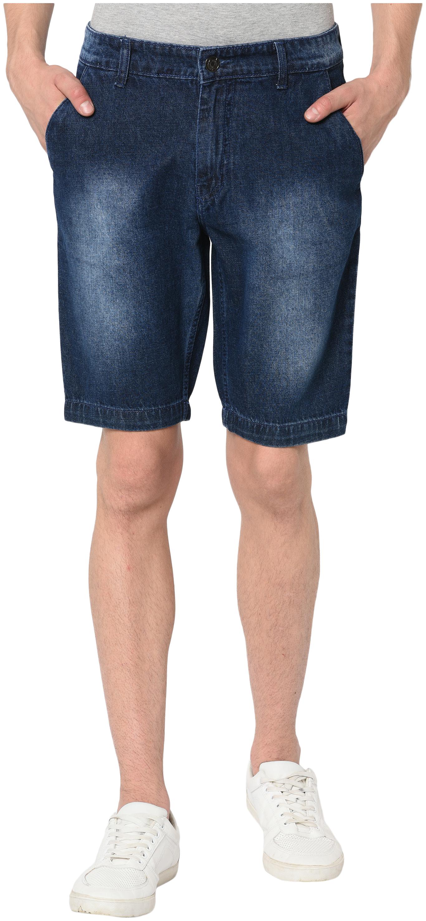 

Studio Nexx Men Blue Slim Fit Denim Shorts
