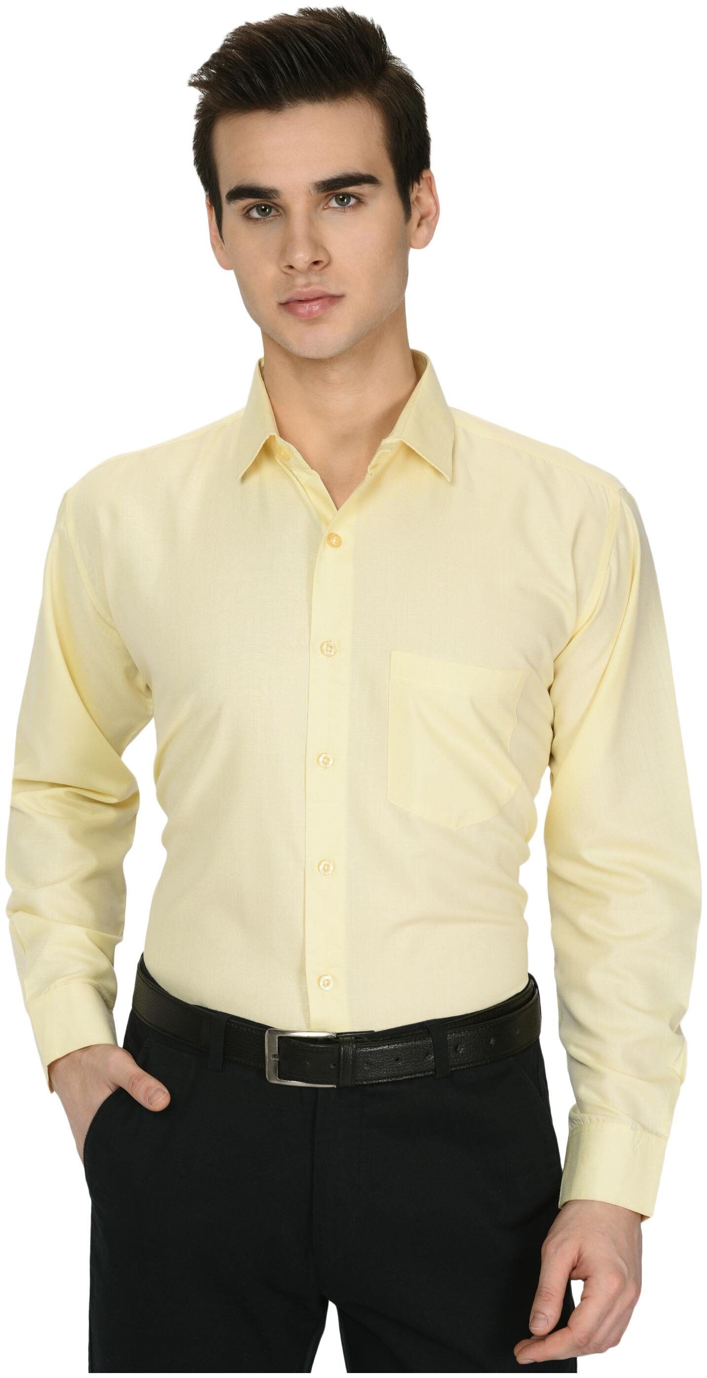

Studio Nexx Men Slim fit Formal Shirt - Yellow