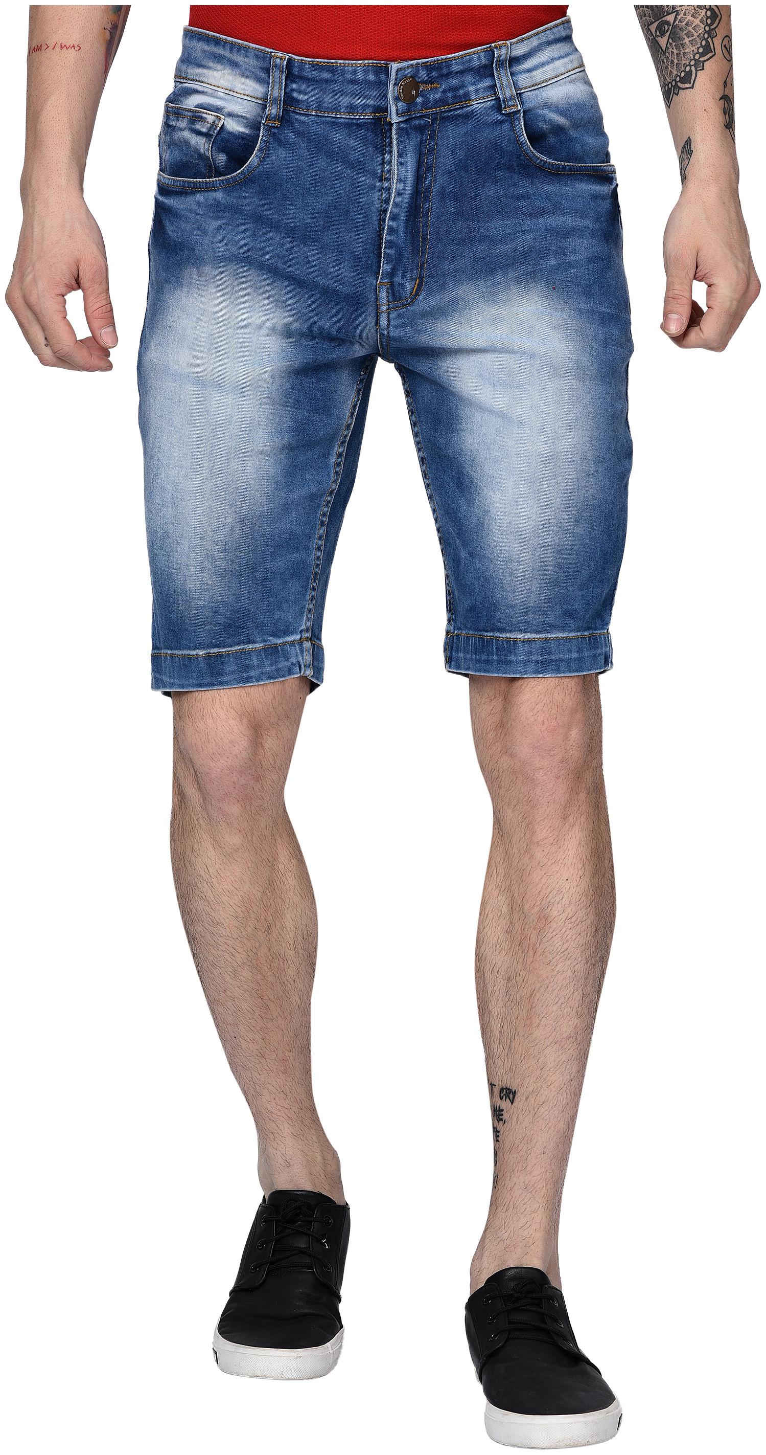 

Studio Nexx Men Blue Slim Fit Regular Shorts