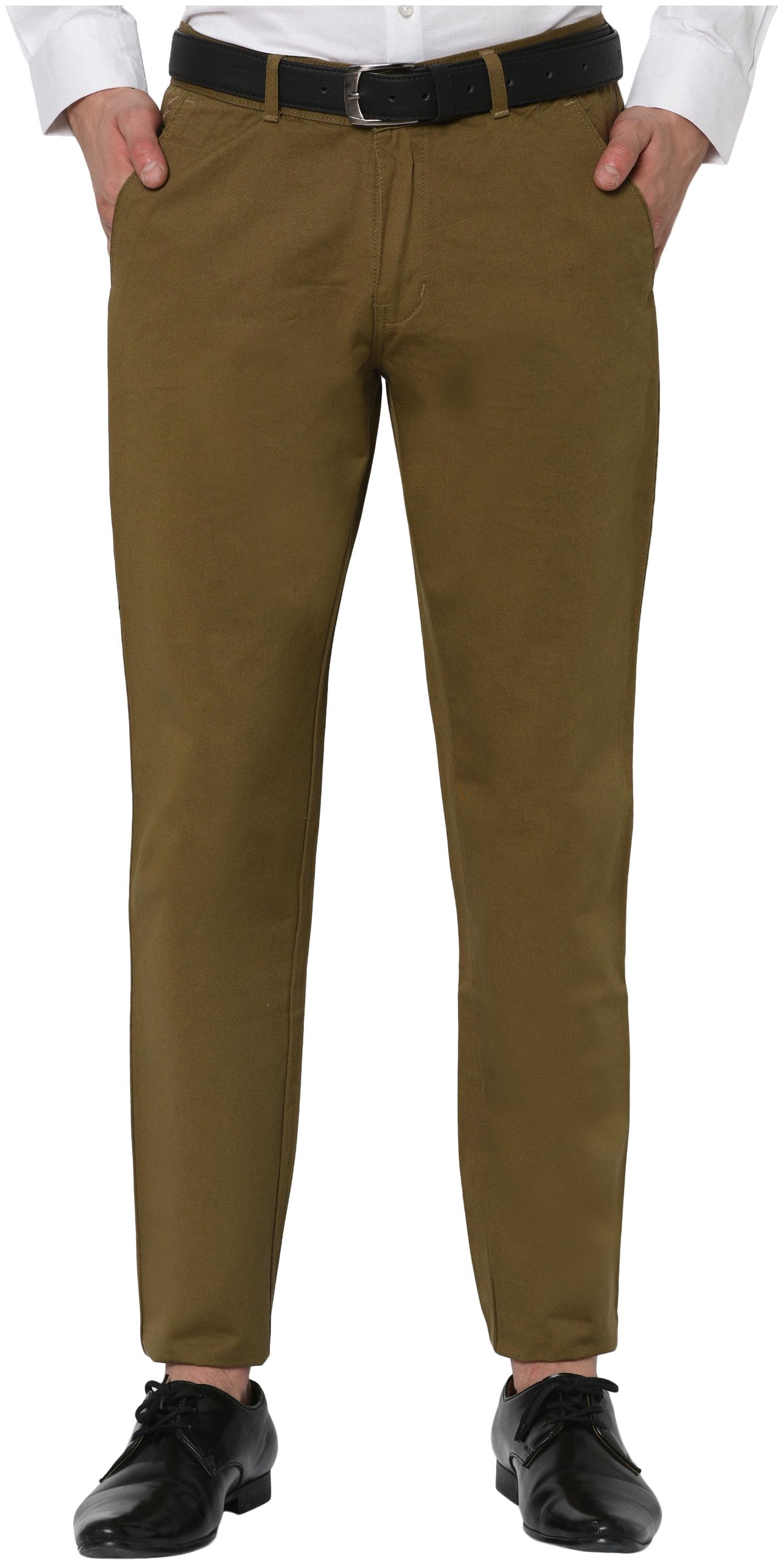 

Studio Nexx Men Brown Solid Regular fit Chinos