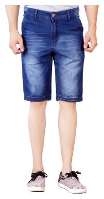

Studio Nexx Men Blue Slim Fit Denim Shorts