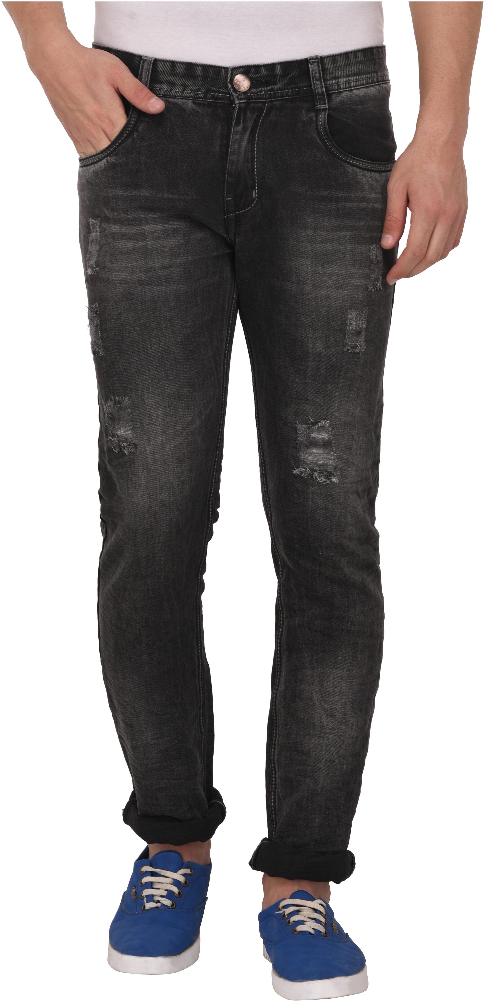

Studio Nexx Men Black Slim Fit Jeans