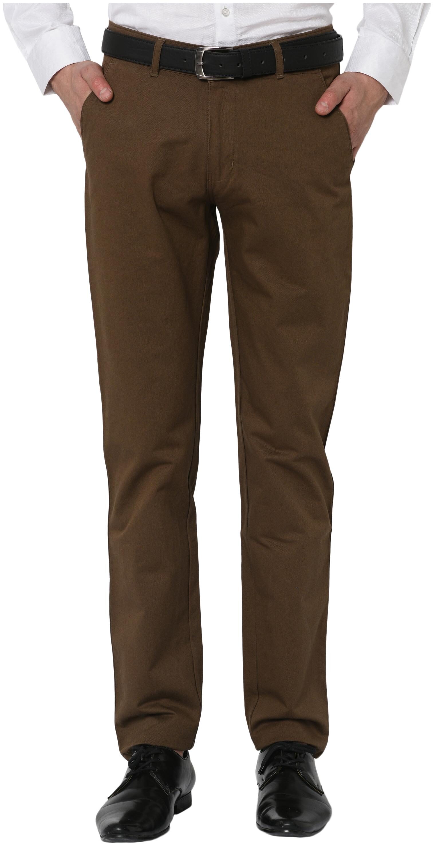 

Studio Nexx Men Brown Solid Regular fit Chinos