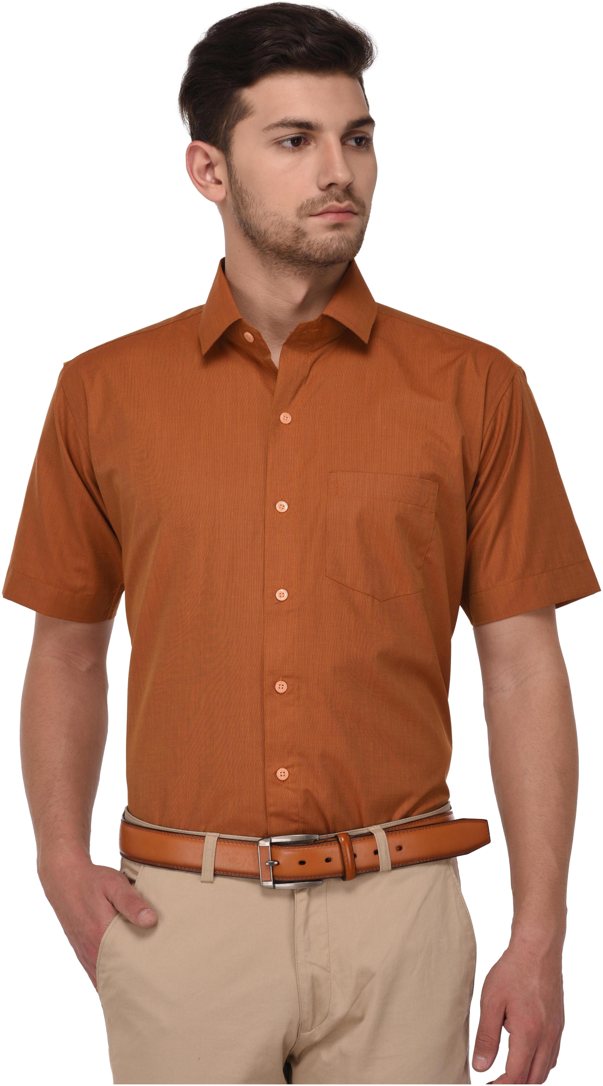 

Studio Nexx Men Slim fit Formal Shirt - Brown