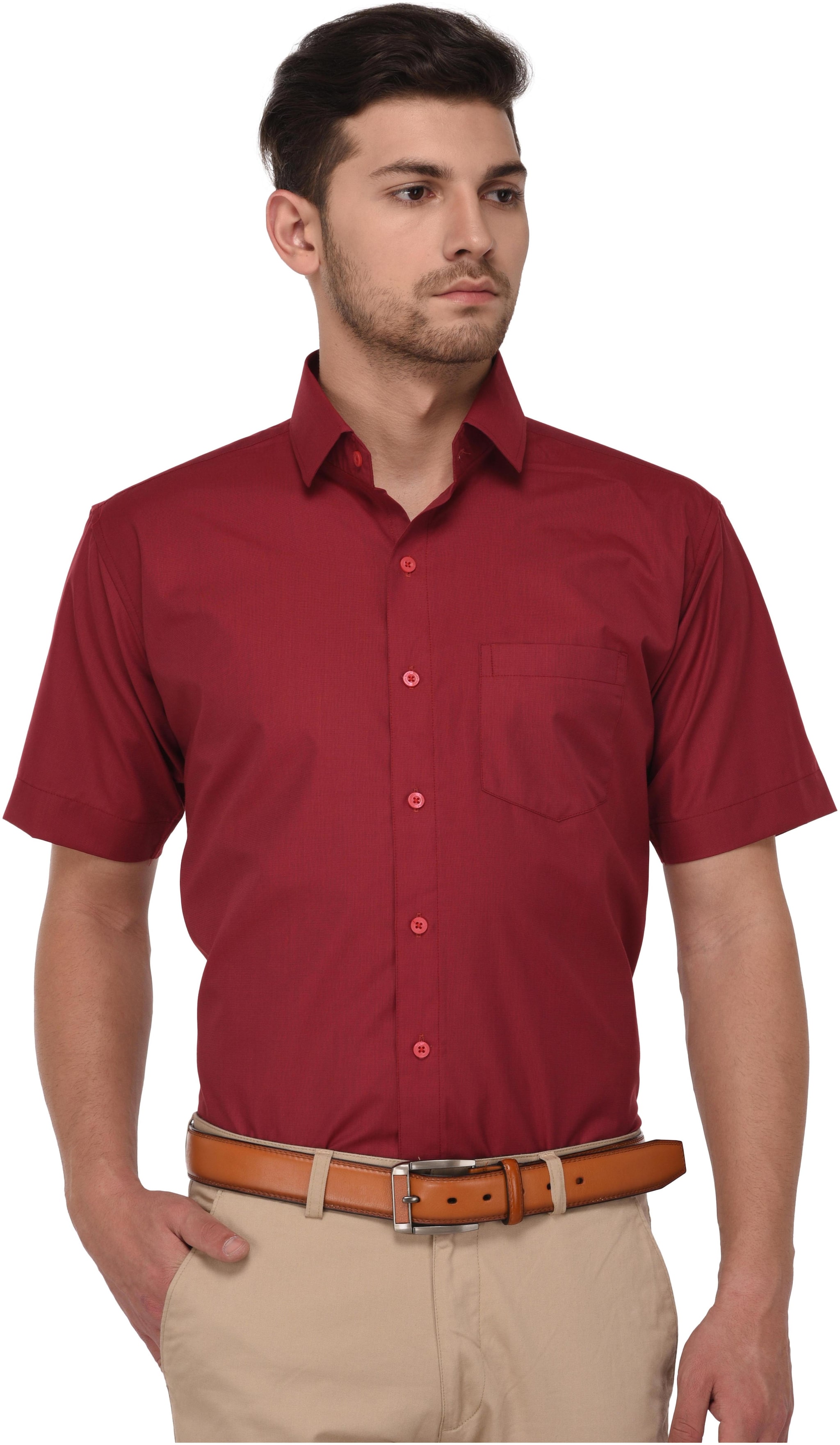 

Studio Nexx Men Slim fit Formal Shirt - Red
