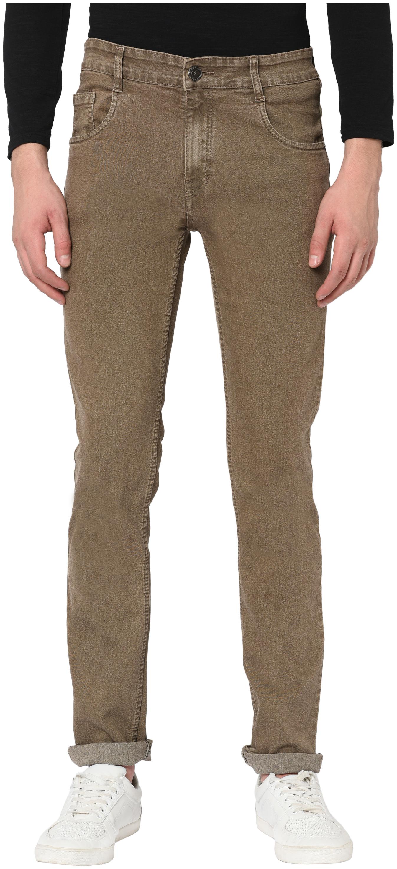 

Studio Nexx Men Brown Regular Fit Jeans