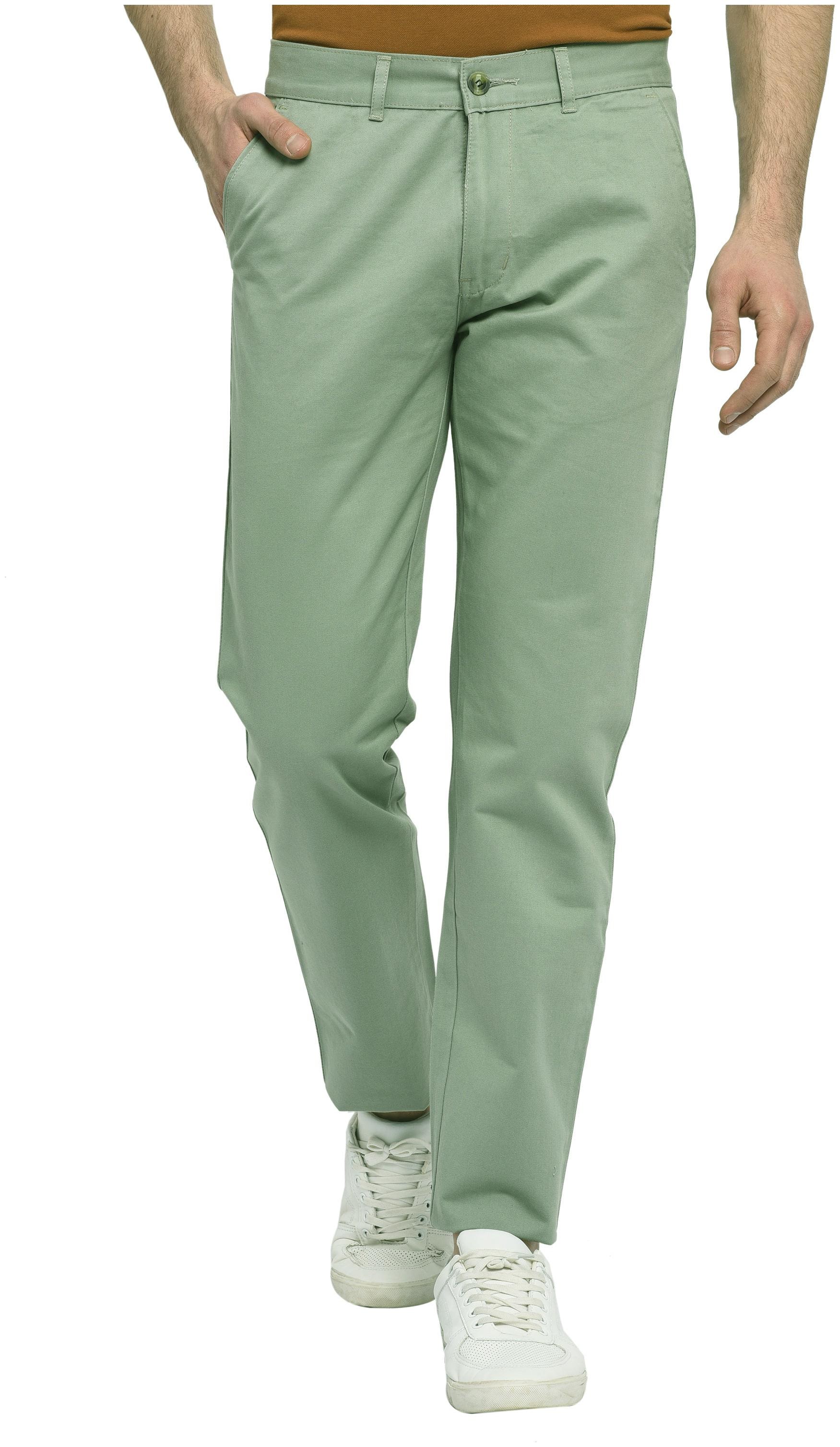 

Studio Nexx Men Green Solid Regular fit Chinos