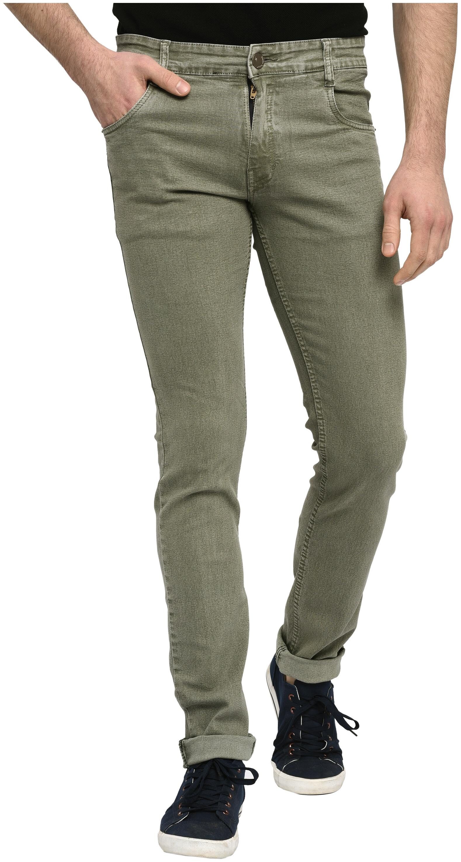 

Studio Nexx Men Green Regular Fit Jeans