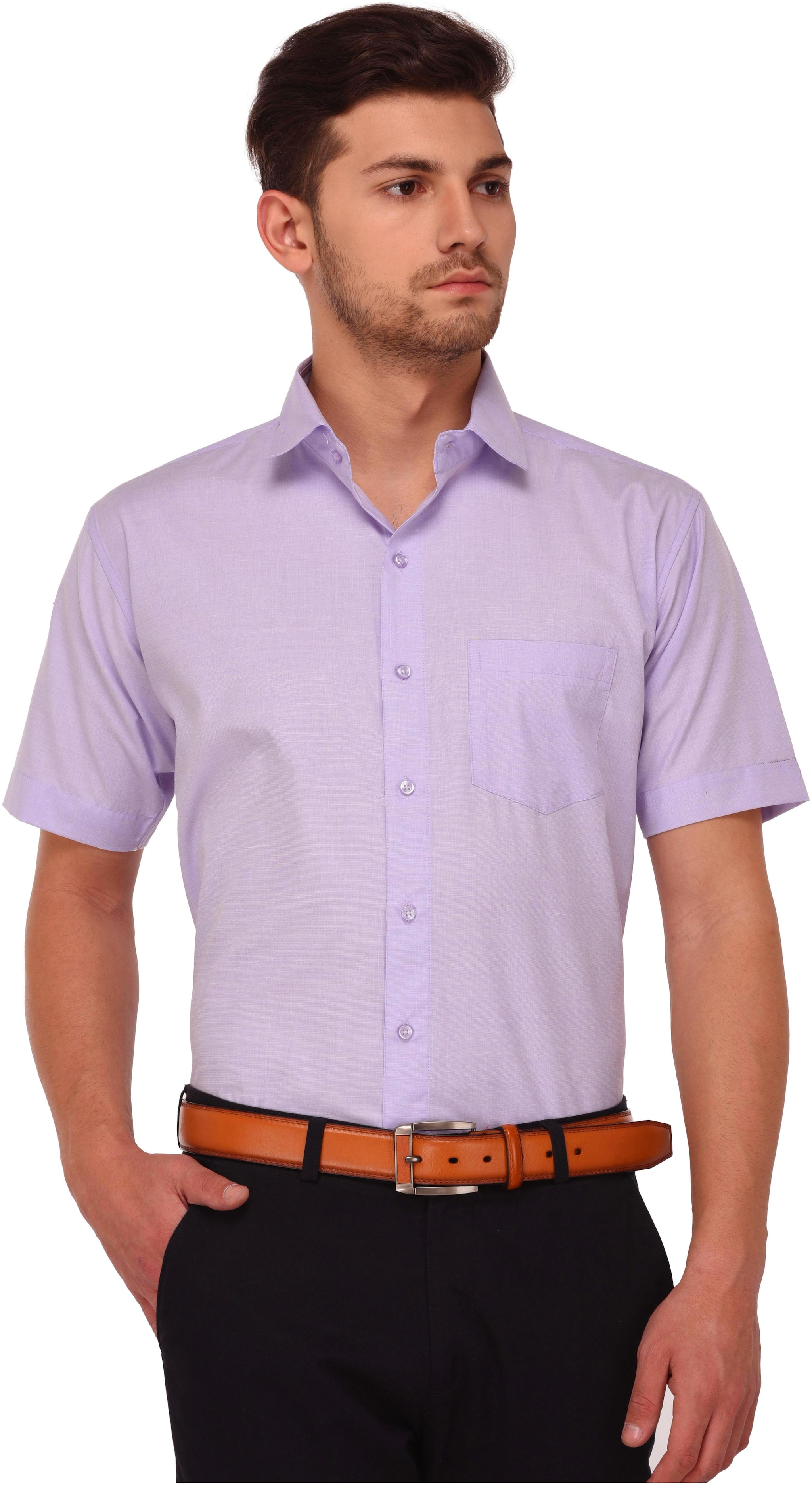 

Studio Nexx Men Slim fit Formal Shirt - Purple