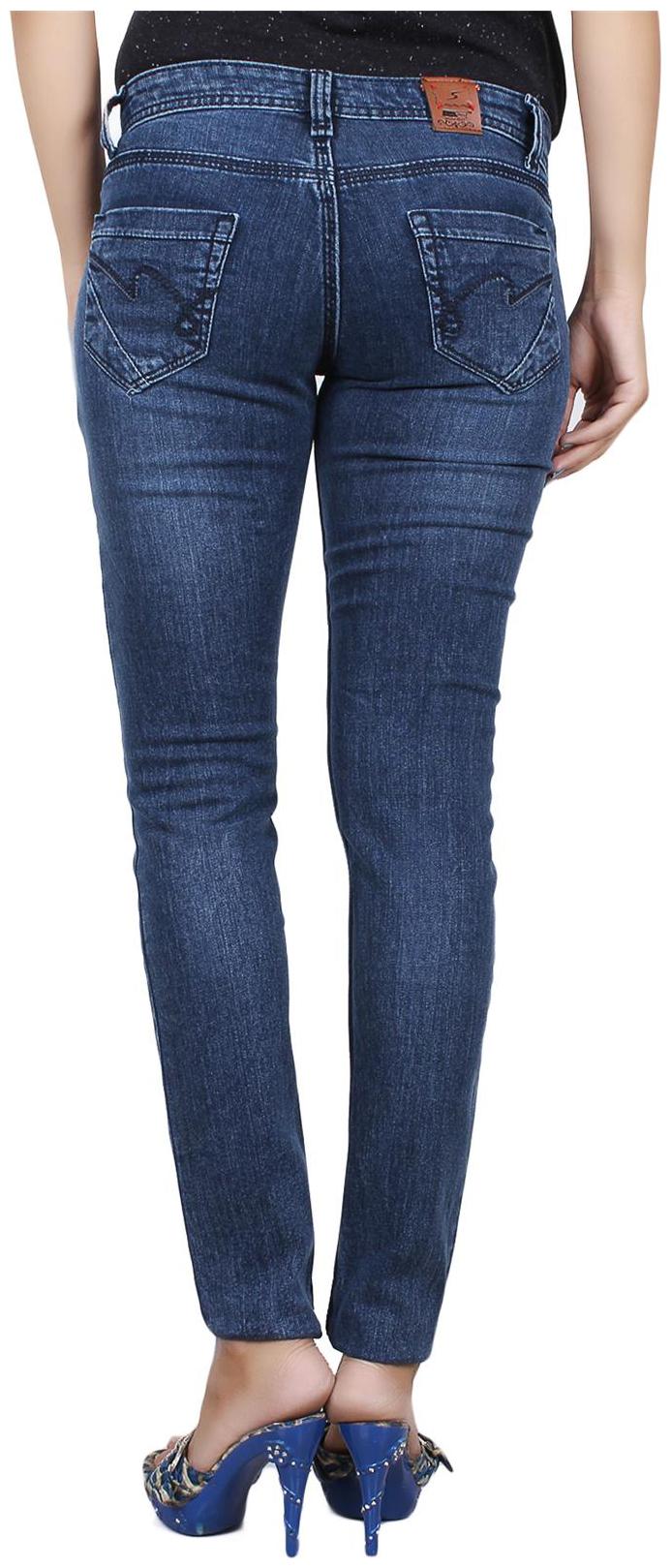 Buy Studio Nexx Women's Blue Slim Jeans 