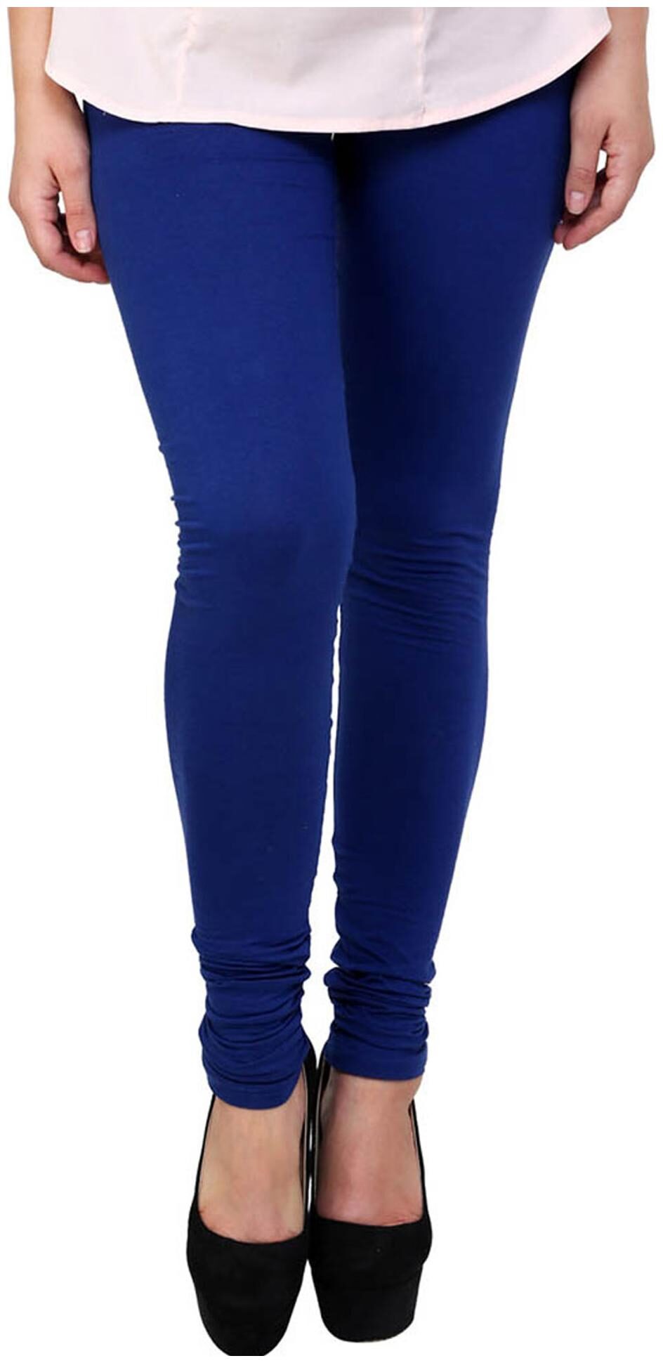 

Style IN Lycra Churidar - Blue