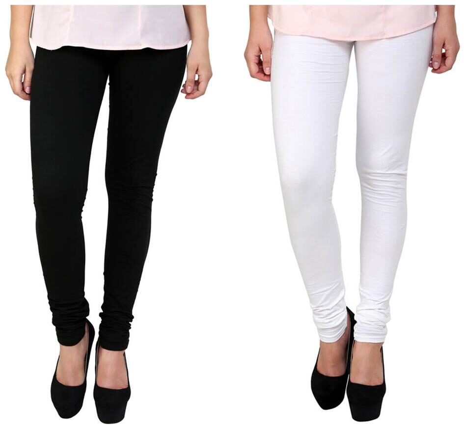 

Style IN Lycra Churidar - Black