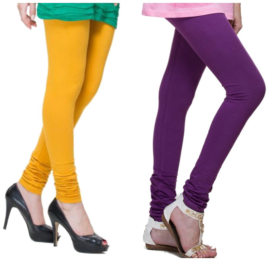 

Style IN Lycra Churidar - Blue