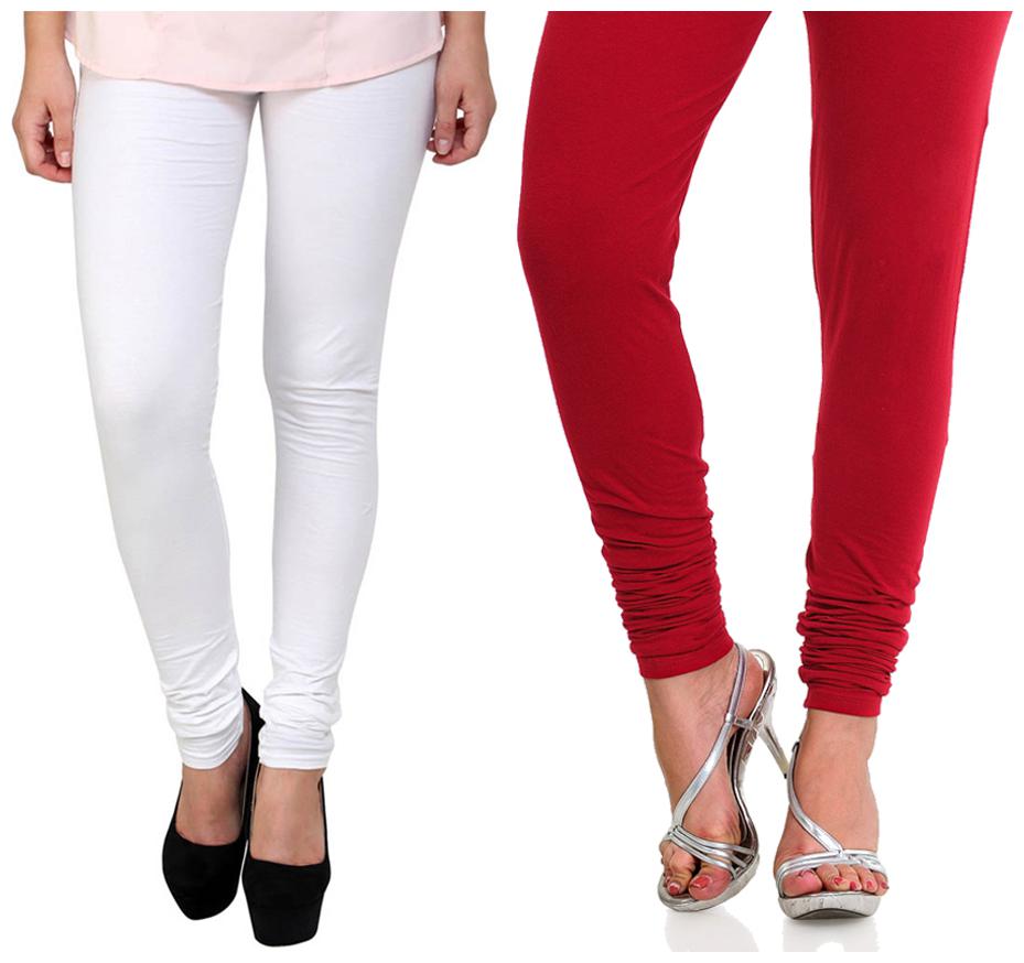

Style IN Lycra Churidar - White