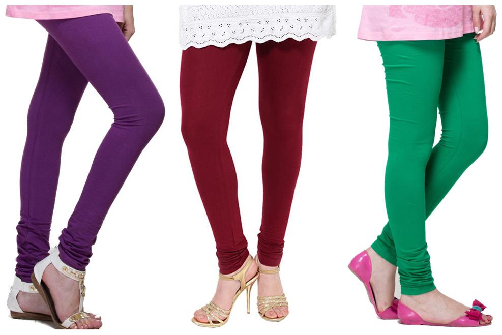 

Style IN Lycra Churidar - Multi
