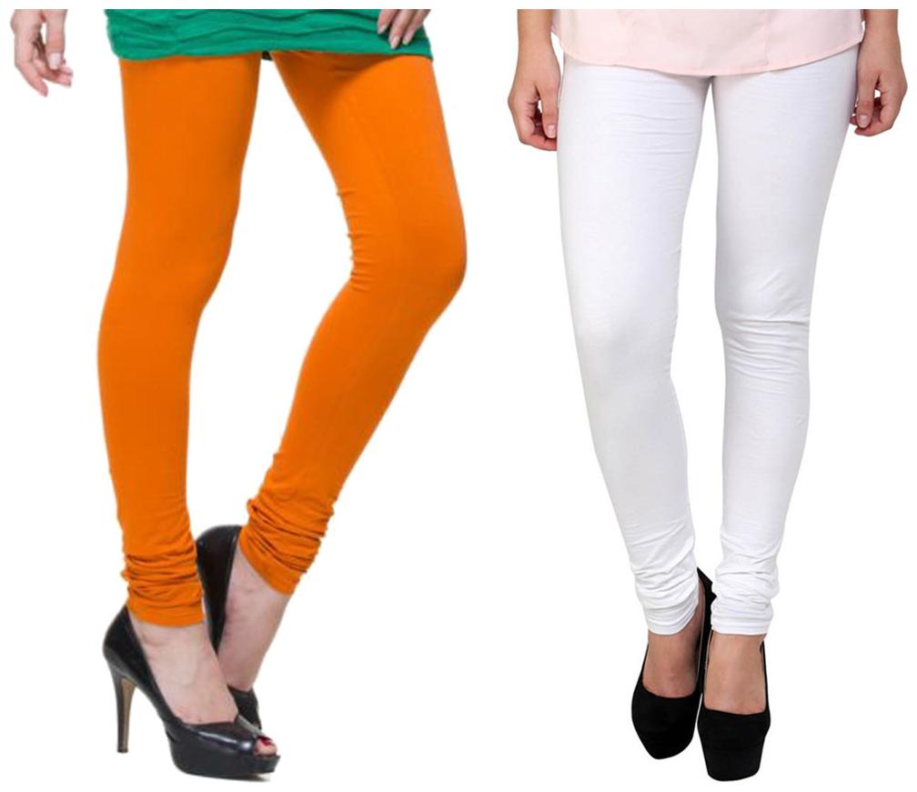 

Style IN Lycra Churidar - White