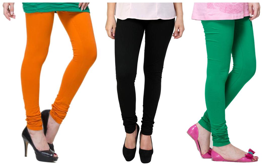 

Style IN Lycra Churidar - Green